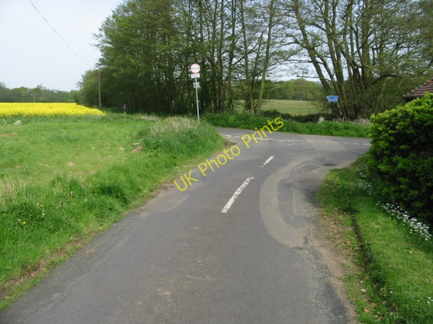 Photo 6"x4" Junction of Blackwall Road North with Blackwall Road Willesborough Lees c2008