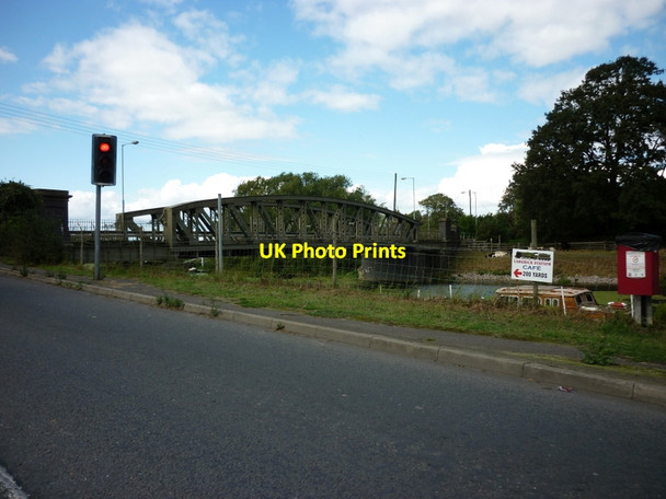 Photo 6"x4" Langrick Bridge over the River Witham Langrick Bridge c2011