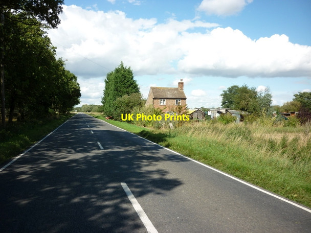 Photo 6"x4" Woodside Cottage on Langrick Road Moor Side\/TF2457 c2011
