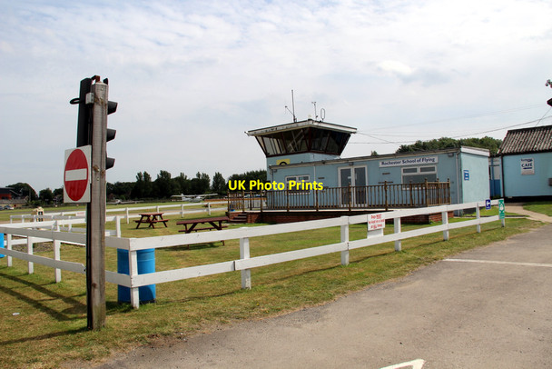 Photo 6"x4" Control Tower, Rochester Airport, Kent Chatham\/TQ7665 c2011