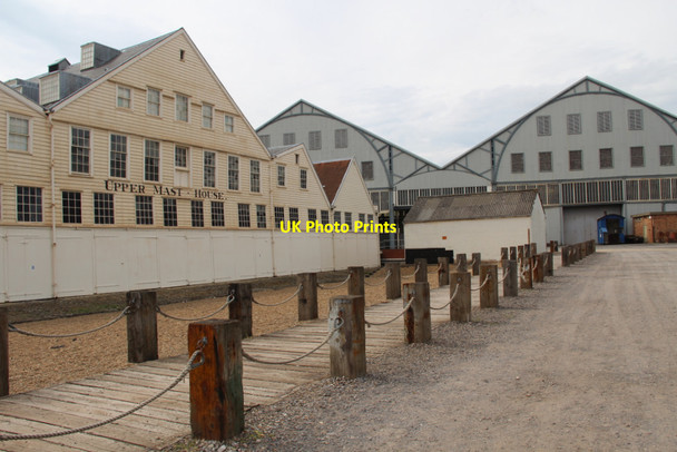 Photo 6"x4" Upper Mast House, Chatham Historic Dockyard, Kent Gillingham\/TQ7767 c2011