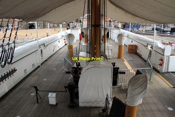 Photo 6"x4" Inside HMS Gannet, Chatham Historic Dockyard, Kent Gillingham\/TQ7767 c2011