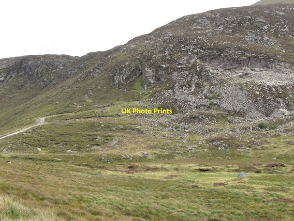 Photo 6"x4" A disused granite quarry above the Trassey Track Kilcoo c2011
