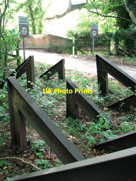 Photo 6"x4" Tank traps, Narford West Acre c2011