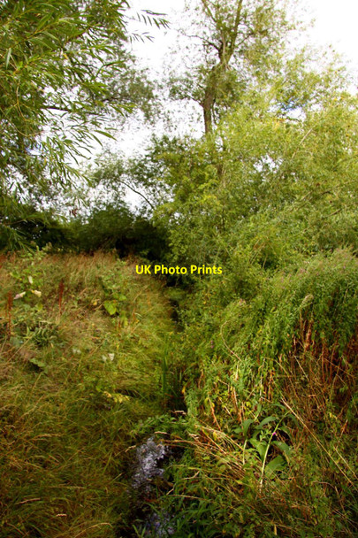 Photo 6"x4" Drainage ditch by Marcham Mill Marcham c2011