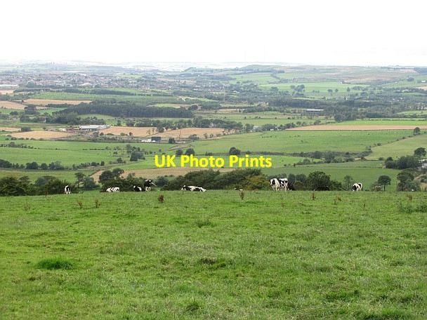 Photo 6"x4" Slopes of the Bathgate Hills Bathgate c2011