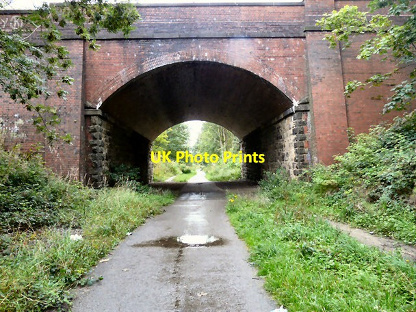 Photo 6"x4" Dowson Road bridge Hyde\/SJ9494 c2011