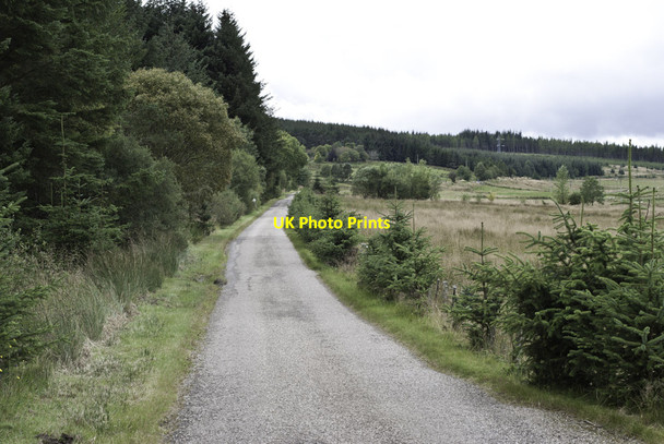 Photo 6"x4" Minor road by Strathy Easter Ardross c2011