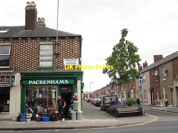 Photo 6"x4" Packenhams kitchen and hardware shop, Denton Holme Carlisle c2011