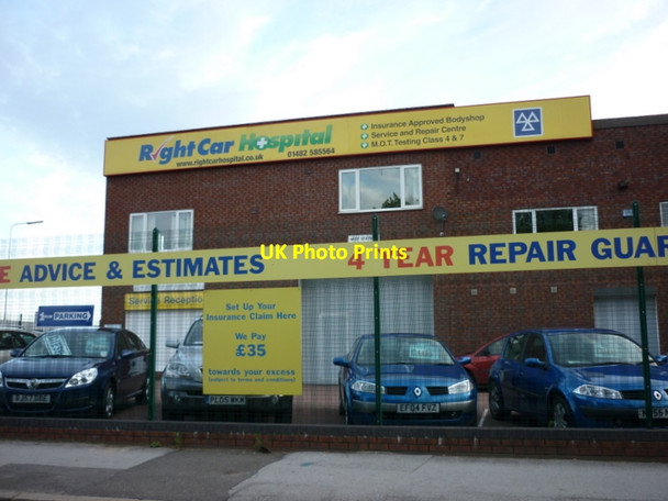 Photo 6"x4" Car Right Hospital, Chapman Street, Hull Kingston upon Hull c2011