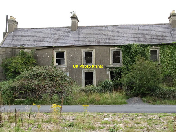 Photo 6"x4" The ruined house and store of Michael Smyth at Gargarry Ballyward c2011