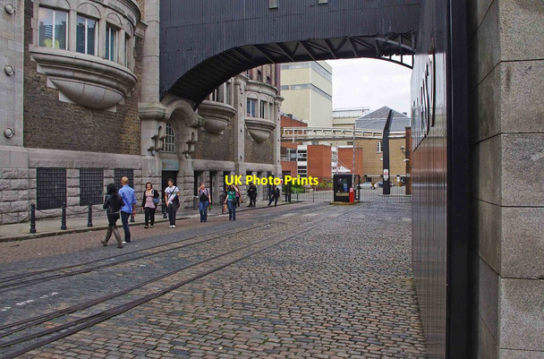 Photo 6"x4" Disused narrow gauge railway tracks, Robert Street South, Dublin Dolphins Barn c2010