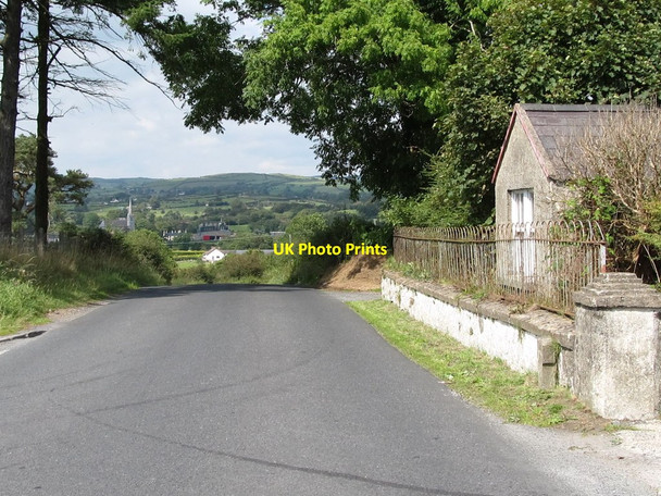 Photo 6"x4" View northwards along the Leitrim Road from the McCartans Road junction Ballyward c2011