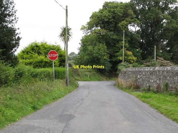 Photo 6"x4" The junction of Bannanstown Road and Drumbuck Road, Castlewellan Annsborough c2011