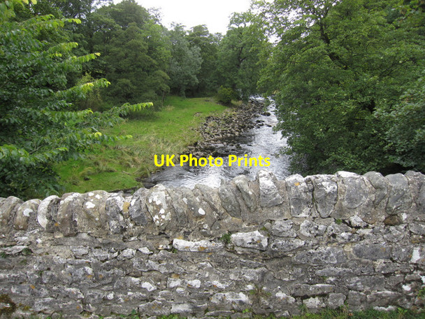Photo 6"x4" Upstream from Stainforth packhorse bridge Little Stainforth c2011