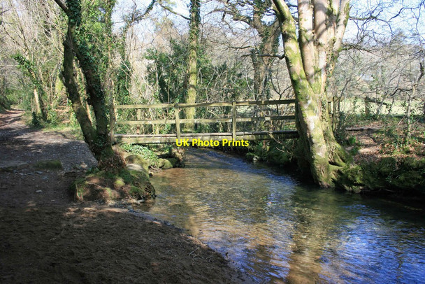 Photo 6"x4" Clam bridge over the Glaze Brook Brent Mill c2009