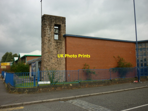 Photo 6"x4" St Clements with St Matthias on Broughton Lane Manchester c2011