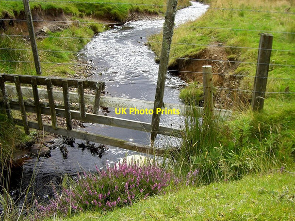 Photo 6"x4" Burn at Achosnich Rearquhar c2011
