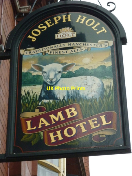 Photo 6"x4" The Lamb Hotel, Eccles Eccles\/SJ7798 c2011 P1