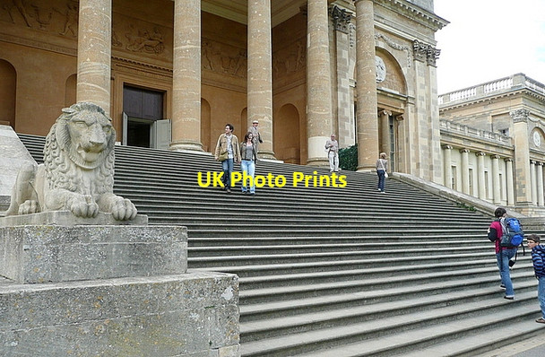 Photo 6"x4" Stowe House, south terrace Dadford c2011