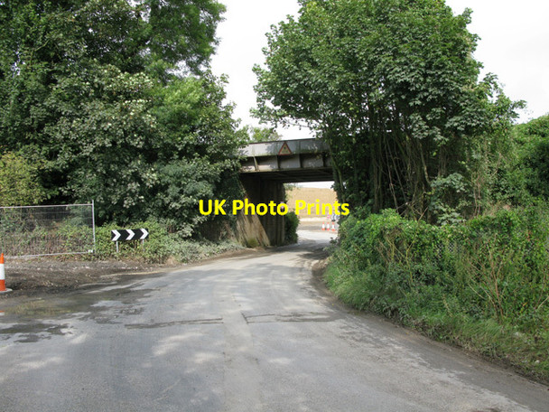 Photo 6"x4" Railway bridge over Cottington Road Cliffs End c2011