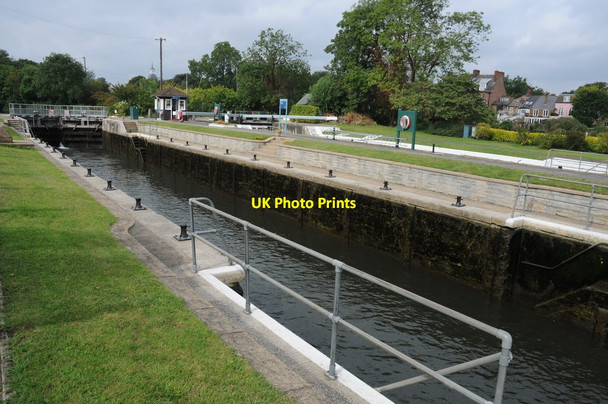 Photo 6"x4" Sunbury Lock Sunbury c2011