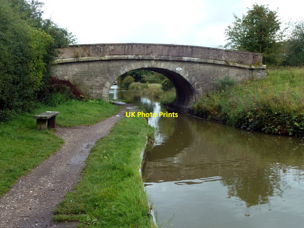 Photo 6"x4" Macclesfield Canal Bridge 24 Bollington c2011
