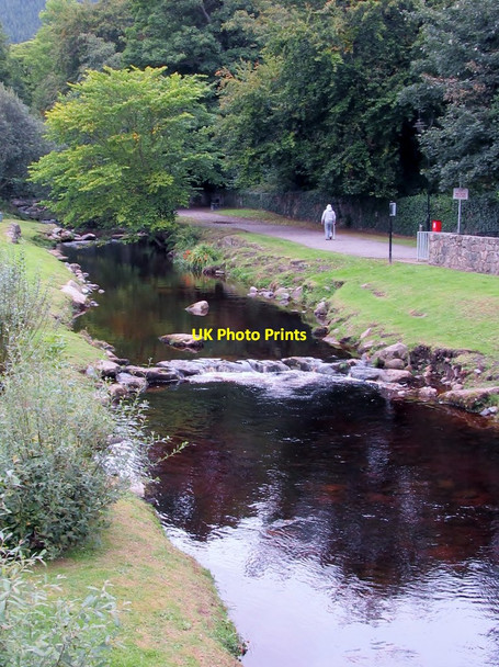 Photo 6"x4" A placid Kilbroney River Rostrevor c2011