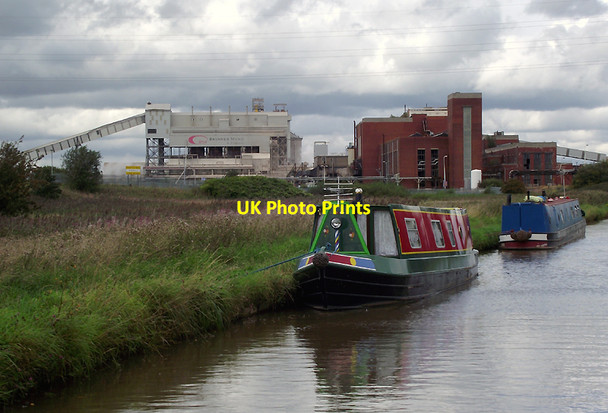 Photo 6"x4" Canal and chemical works near Northwich, Cheshire Broken Cross\/SJ6873 c2011