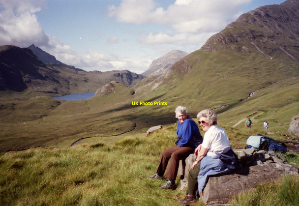 Photo 6"x4" On the Am Mam track Kilmarie c1990