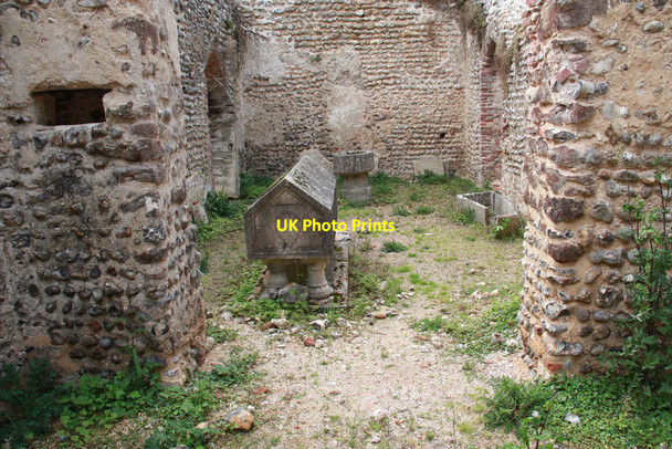 Photo 6"x4" Mannington Church Ruin - West end Itteringham c2011 P1