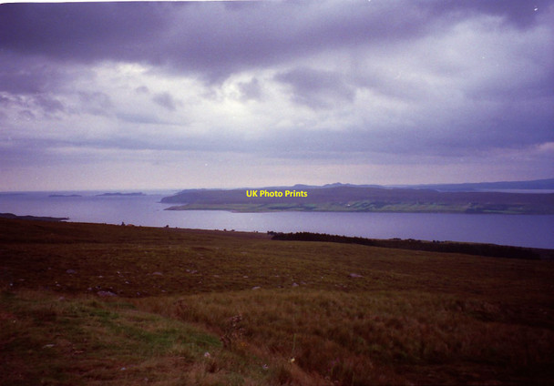 Photo 6"x4" Looking north from the A832 Durnamuck c1990