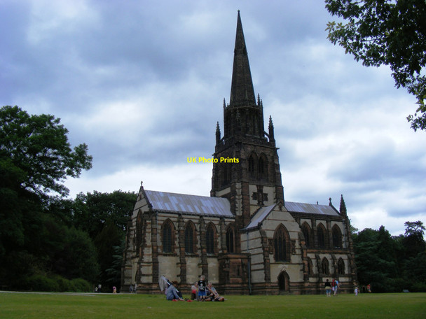 Photo 6"x4" Church of St Mary the Virgin, Clumber Park Carburton c2011