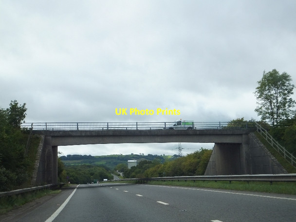 Photo 6"x4" B3344 (Clay Lane) bridge over A38 Chudleigh Knighton c2011