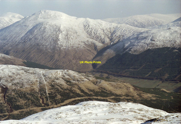 Photo 6"x4" On the north ridge of Beinn Dubhchraig Clifton\/NN3230 c1987