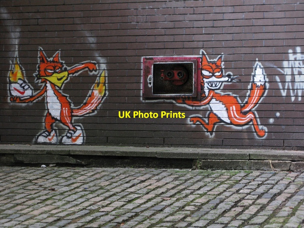 Photo 6"x4" Christmas Street, Bristol Bristol c2011