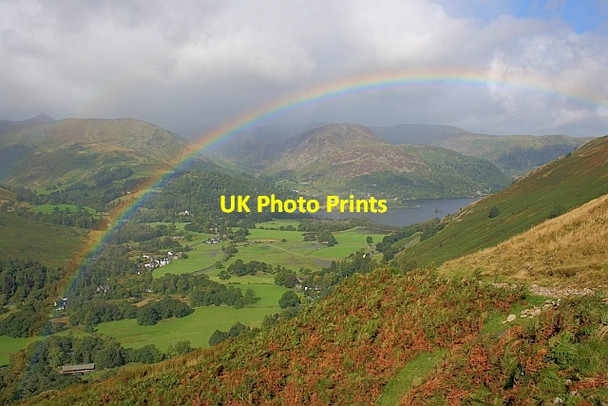Photo 6"x4" Patterdale from Boredale Hause Rooking c2011