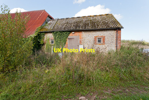 Photo 6"x4" Hydes Barn, Fawley Lane Morestead c2011 P1