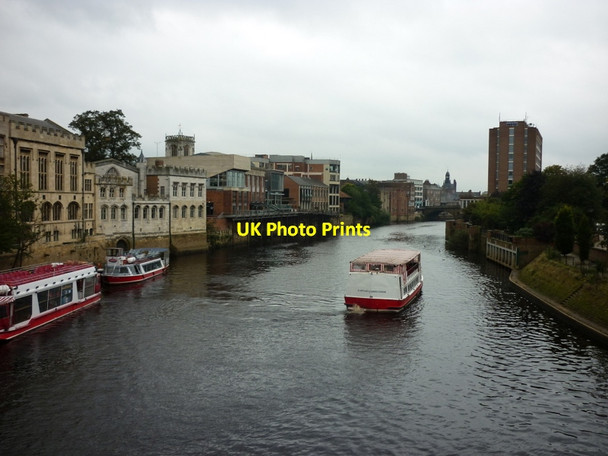 Photo 6"x4" The River Ouse from Lendal Bridge York\/SE5951 c2011