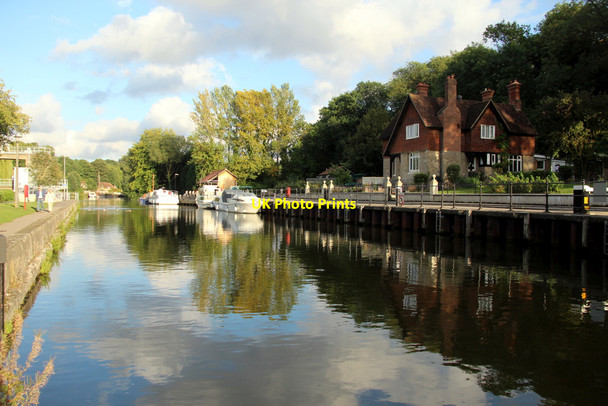 Photo 6"x4" River Medway, Allington Lock, Kent Abbey Gate\/TQ7558 c2011