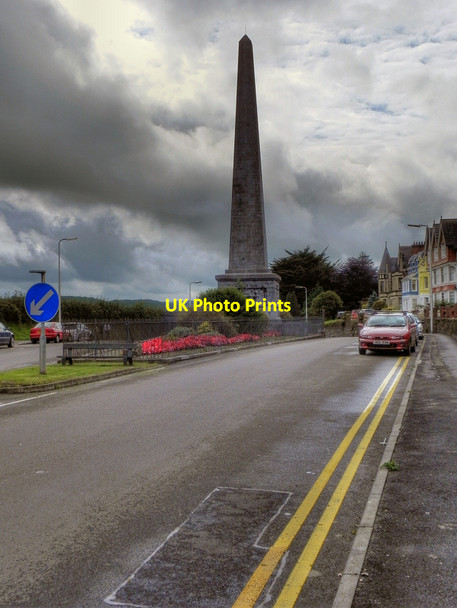 Photo 6"x4" The Picton Monument Carmarthen\/Caerfyrddin c2011