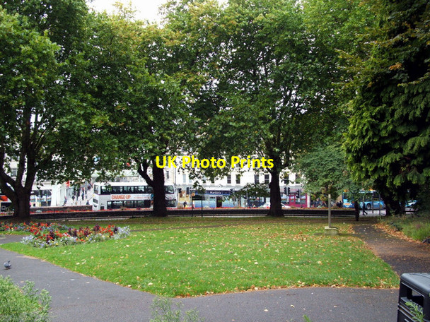 Photo 6"x4" Garden at St James Court Bristol c2011 P1