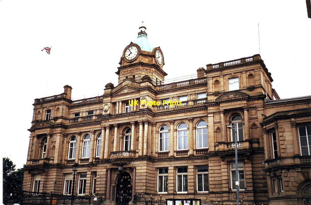 Photo 6"x4" Burnley Town Hall Burnley c1998