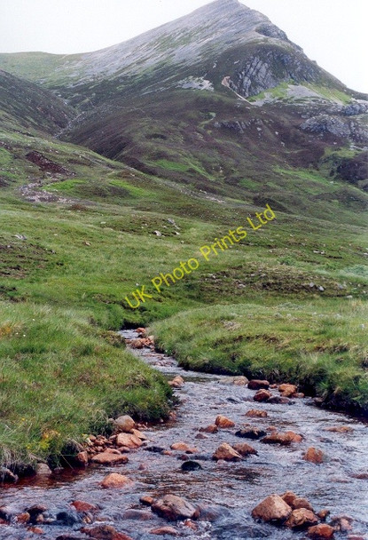 Photo 6"x4" Burn at Tigh na sleubhaich Tigh-na-sleubhaich c2004