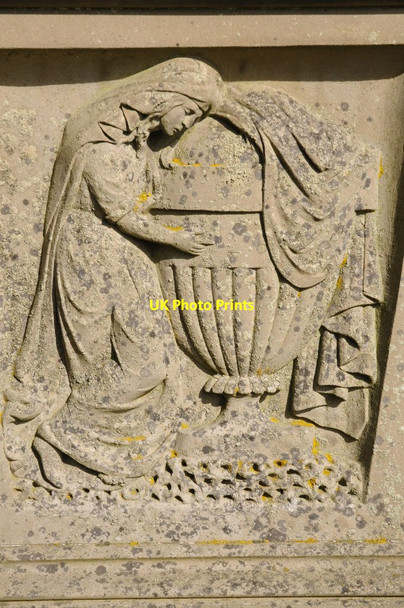 Photo 6"x4" Memorial detail, Forthampton Forthampton c2011