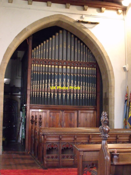 Photo 6"x4" Organ in St James' Church, Spilsby Spilsby c2011