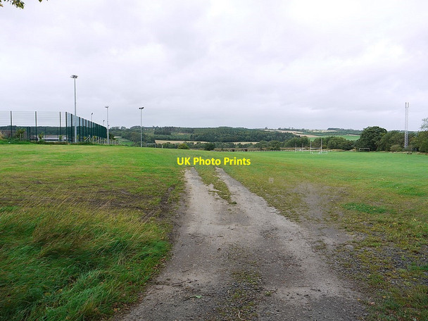 Photo 6"x4" Stocksfield Sportsfields, east side Branch End c2011