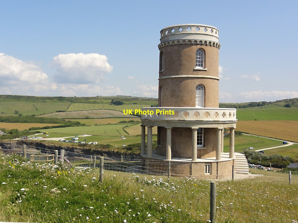 Photo 6"x4" The Clavell Tower above Kimmeridge Bay Kimmeridge c2011
