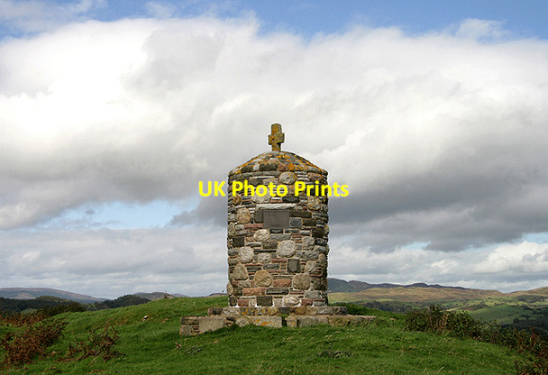 Photo 6"x4" A Millennium Cairn in the Boreland Hills Gatehouse of Fleet c2011