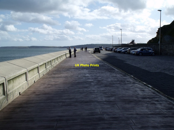 Photo 6"x4" Sea Wall, Marine Drive, Scarborough Scarborough\/TA0388 c2011